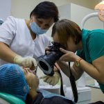 фотографирование зубов для ортодонтической диагностики