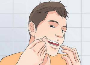 как чистить зубы нитью