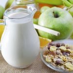 Menu for the white diet and several nutritional principles