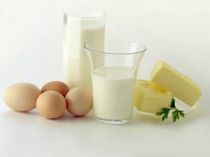 яйца и молоко
